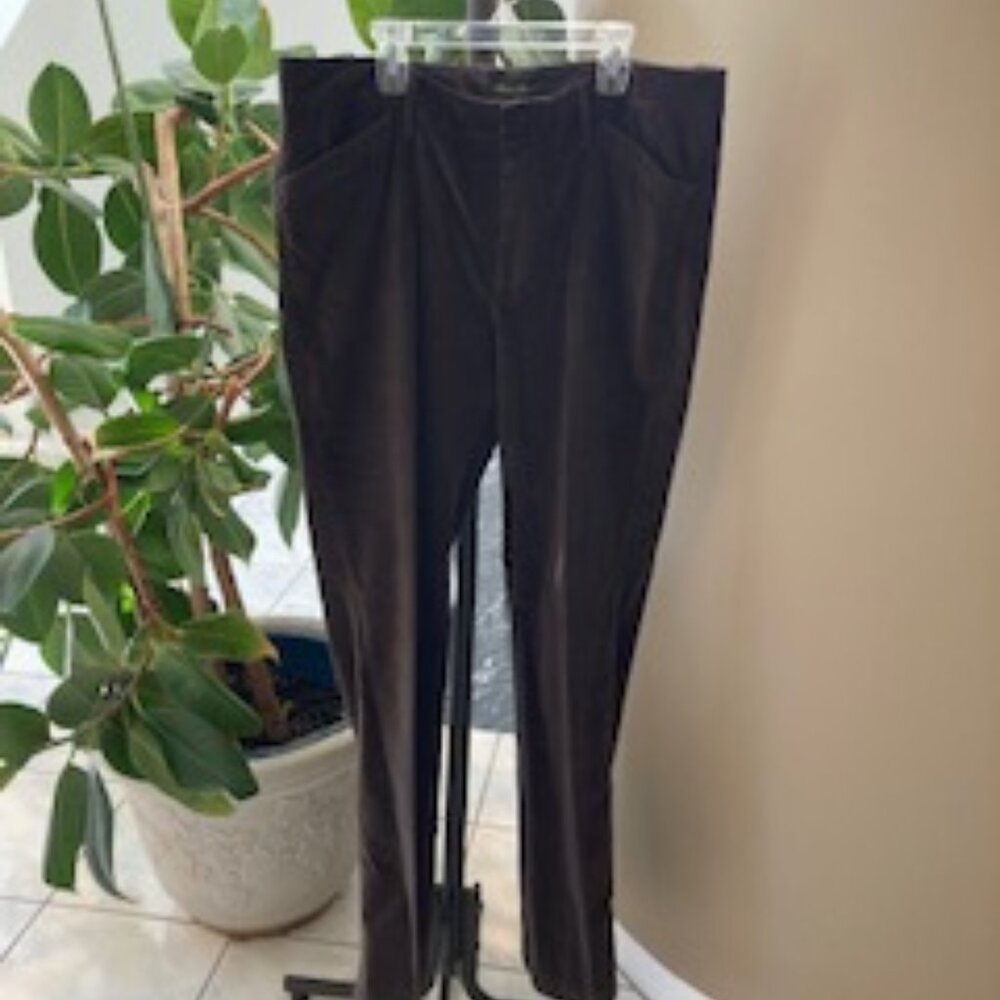 Eddie Bauer Vintage Women's Suede Feel Pants, Size 12 Tall, NWOT